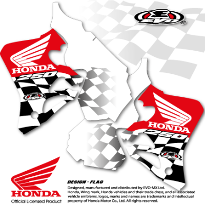 HONDA Z50R 1992 DECAL SET - Vintage Remanufactured Graphics Kit